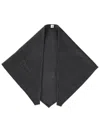 The Garment Wool Blend Cape Wrap In Gray