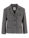 The Garment Wool Blend Jacket In Gray