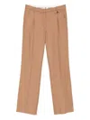 The Garment Wool Blend Pants In Brown