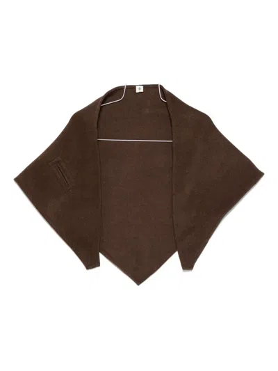 The Garment Wool Blend Scarf In Brown