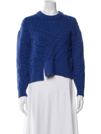 Pre-owned The Garment Wool Crew Neck Sweater In Blue