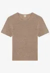 The Garment Camel Colour Como Sweater In Wool In Brown