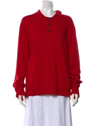 Pre-owned The Garment Wool Sweater In Red