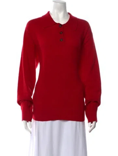 Pre-owned The Garment Wool Sweater In Red