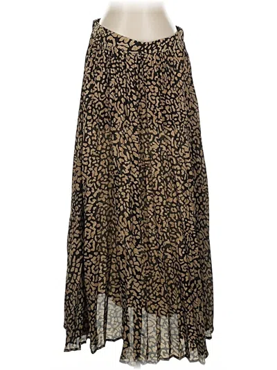 Pre-owned The Get Casual Skirt In Black