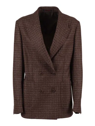 THE GIGI DOUBLE-BREASTED TAILORED JACKET