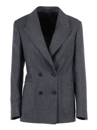 The Gigi Giacca Donna Doppiopetto In Black