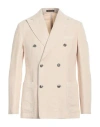 The Gigi Man Blazer Beige Size 38 Hemp, Cotton In Beige