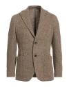 The Gigi Man Blazer Beige Size 40 Virgin Wool In Nude