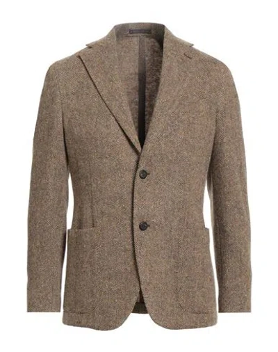 The Gigi Man Blazer Beige Size 40 Virgin Wool