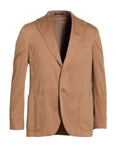The Gigi Man Blazer Brown Size 38 Cotton, Lyocell, Elastane