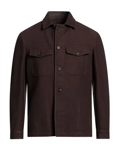 The Gigi Man Blazer Brown Size 40 Cotton