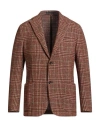 The Gigi Man Blazer Brown Size 44 Virgin Wool, Polyester