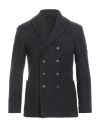 The Gigi Man Blazer Charcoal Size 40 Virgin Wool In Gray