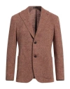 The Gigi Man Blazer Chocolate Brown Size 42 Virgin Wool