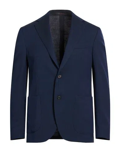 The Gigi Man Blazer Midnight Blue Size 40 Virgin Wool, Elastane
