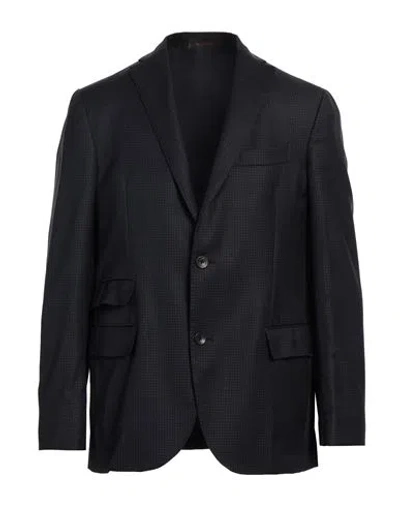 The Gigi Man Blazer Midnight Blue Size 42 Virgin Wool