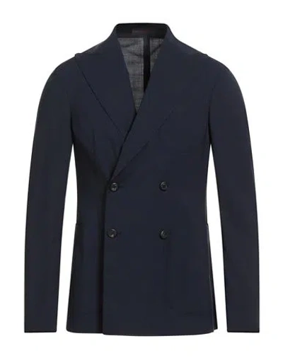 The Gigi Man Blazer Midnight Blue Size 42 Virgin Wool