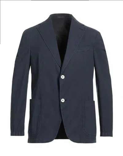 The Gigi Man Blazer Midnight Blue Size 44 Cotton, Elastane