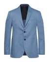 The Gigi Man Blazer Pastel Blue Size 42 Cotton