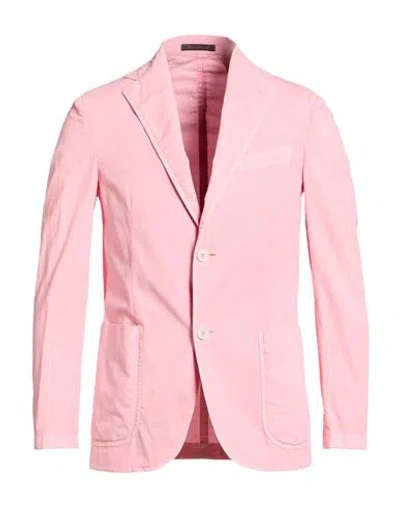 The Gigi Man Blazer Pink Size 36 Cotton, Elastane
