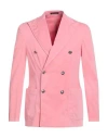The Gigi Man Blazer Salmon Pink Size 36 Cotton, Silk, Elastane
