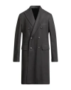 The Gigi Man Coat Charcoal Size 42 Cashmere In Gray