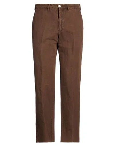 The Gigi Man Pants Brown Size 34 Hemp, Cotton