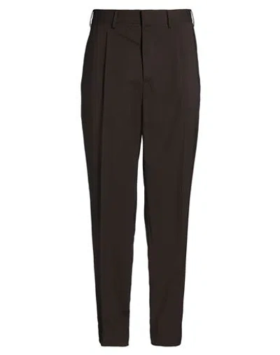 The Gigi Man Pants Dark Brown Size 38 Virgin Wool