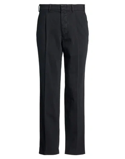The Gigi Man Pants Midnight Blue Size 36 Cotton In Black