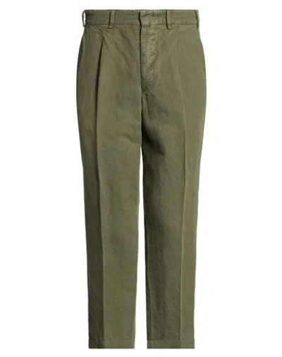 The Gigi Man Pants Military Green Size 30 Hemp, Cotton
