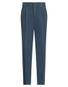 The Gigi Man Pants Navy Size 36 Hemp, Cotton In Navy Blue