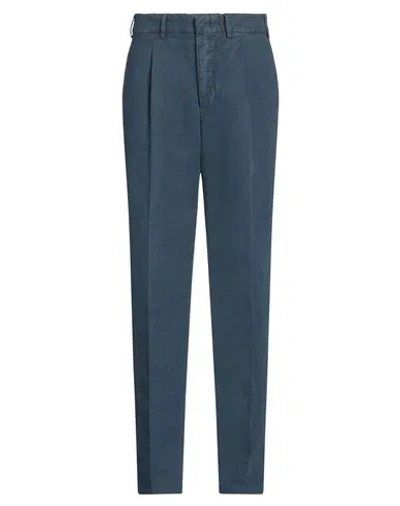 The Gigi Man Pants Navy Size 36 Hemp, Cotton In Navy Blue
