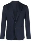 The Gigi Single-breasted Blazer In Blau
