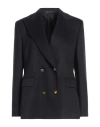 The Gigi Woman Blazer Midnight Blue Size 8 Cashmere In Blue