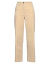 The Gigi Woman Pants Beige Size 4 Cotton In Beige