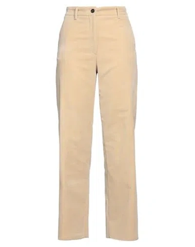 The Gigi Woman Pants Beige Size 4 Cotton