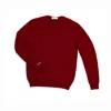 The Gilded Cottage Men's Red Cashmere - Wool  Cricket Sweater In Red