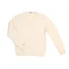 The Gilded Cottage Men's White Cricket Cashmere-wool Sweater In White