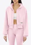 The Giving Movement Batwing Cropped Hooded Sweatshirt