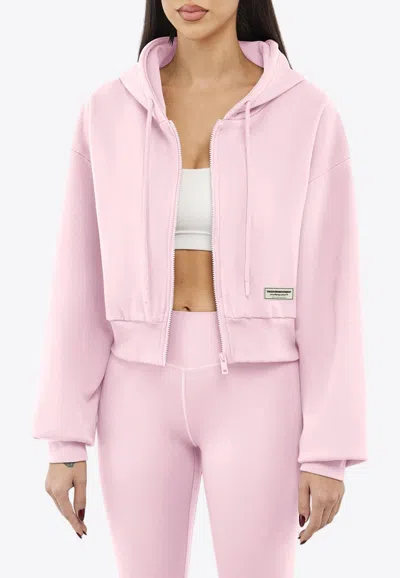 The Giving Movement Batwing Cropped Hooded Sweatshirt