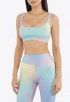 The Giving Movement Candyfloss Cross Back Sports Bra