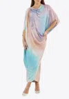 The Giving Movement Soft Stretch Midi Kaftan Dress
