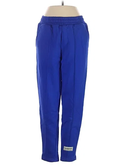 Pre-owned The Giving Movement Track Pants In Blue