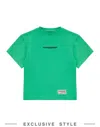 The Giving Movement X Yoox Toddler T-shirt Light Green Size 6 Recycled Polyester, Recycled Elastane In Green