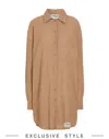The Giving Movement X Yoox Short Dresses In Beige