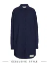 The Giving Movement X Yoox Short Dresses In Blue