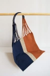 The Global Trunk Jitana Chiapas Colorblock Hammock Bag In Navy/rust, Women's At Urban Outfitters