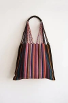 The Global Trunk Jitana Chiapas Striped Hammock Bag In Black, Women's At Urban Outfitters