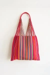 The Global Trunk Jitana Chiapas Striped Hammock Bag In Magenta, Women's At Urban Outfitters